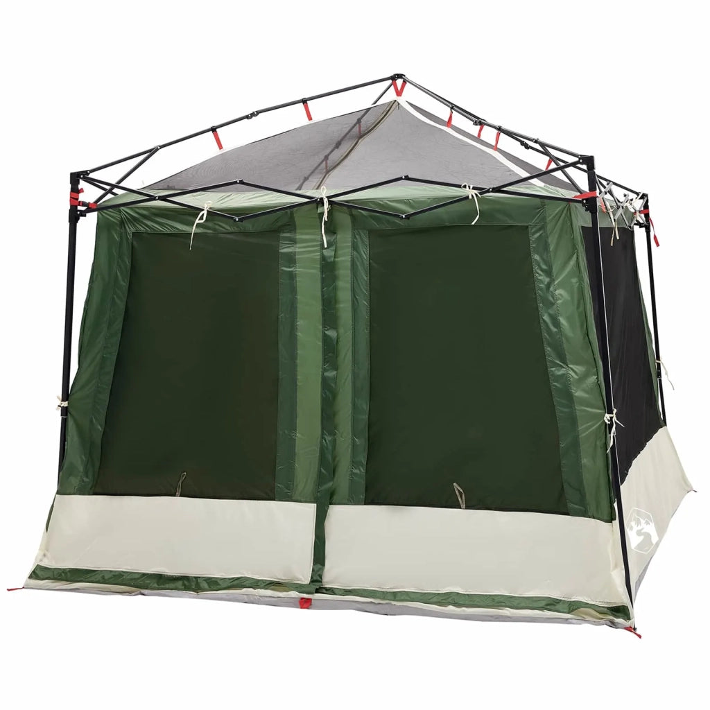 Set di Tende da Campeggio 2 pcs Verde Taffeta e Tessuto 3337176