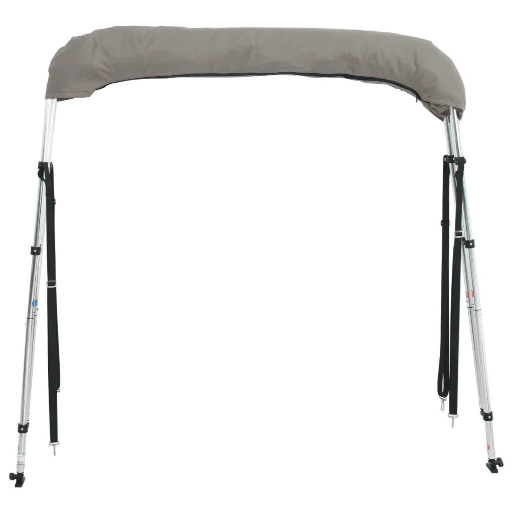 Bimini di Prua con Pareti Laterali 3 Archi 183x(137-152)x137cm