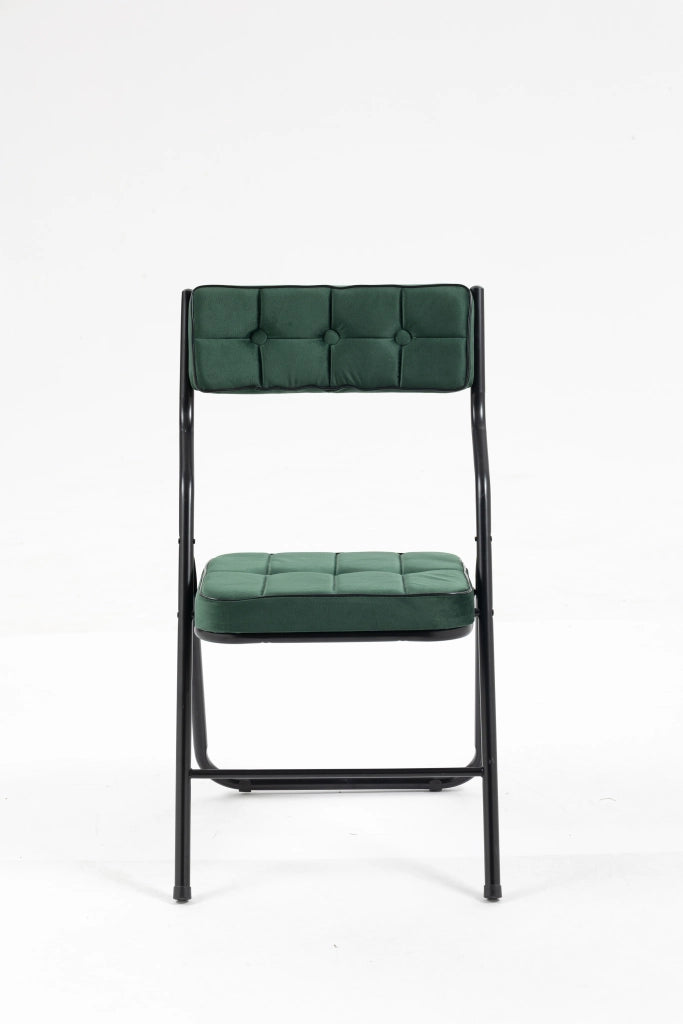 Sedie Pieghevoli con Cuscino Set 2 Pezzi ¨C MINIMAL ¨C Verde