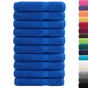 Asciugamani per sauna Premium SOLUND 10 pezzi Blu 80x200 cm 600 g/m2