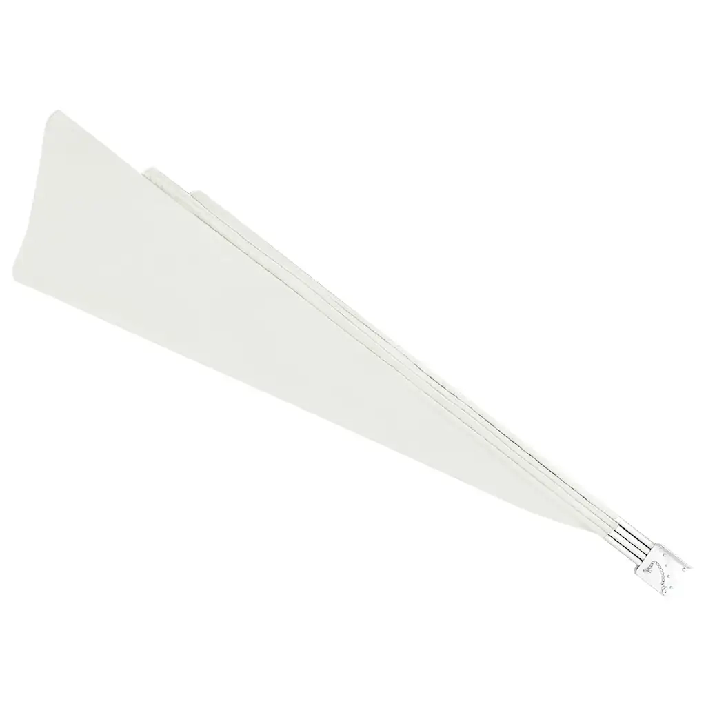 Tenda Laterale per Balcone Pieghevole Crema 160x240 cm 41577