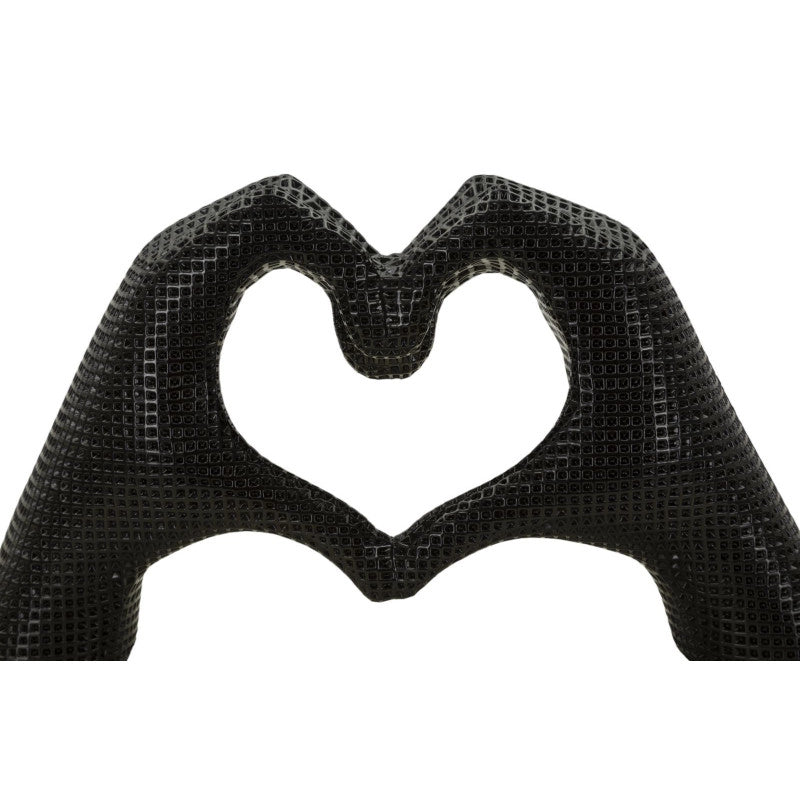Scultura Lover Black cm 25x7,5x13,5