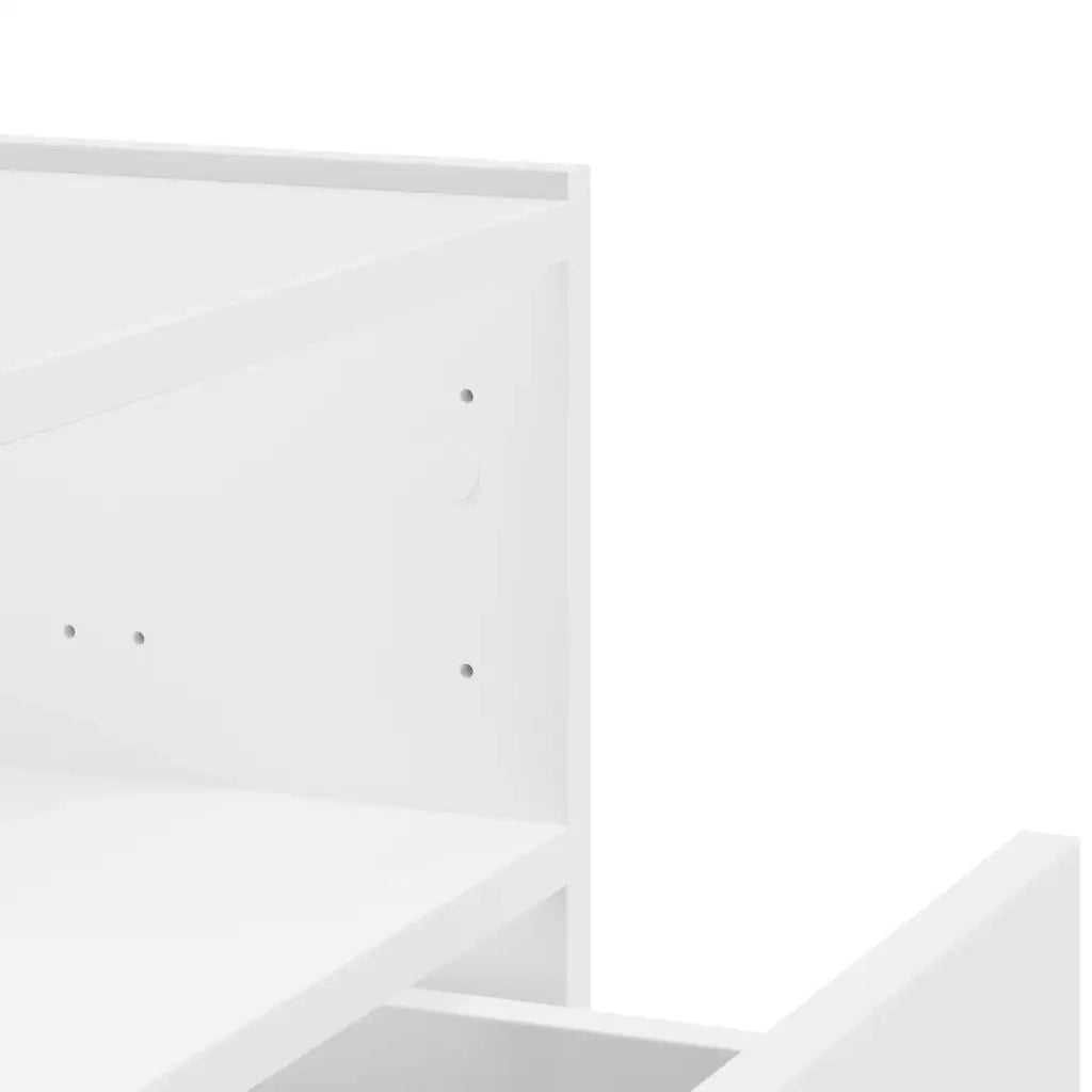 Comodini a Muro 2 pz Bianchi 45x30x35 cm 848312