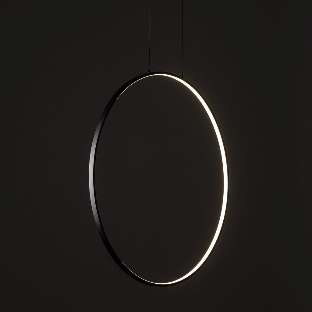Sospensione Nowodvorski Circolo anello nero LED 21W 3000K