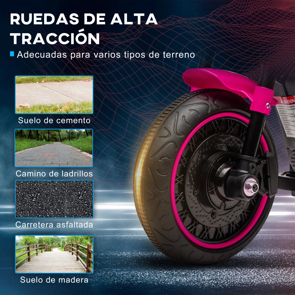 Moto Elettrica Bambini 18-36 Meses ¨C Minimal ¨C Rosa