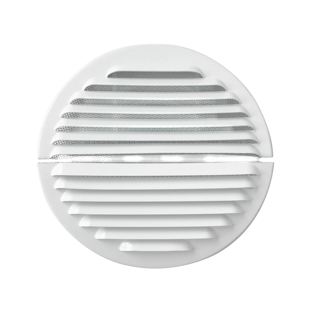 GRIGLIA TONDA DENTRO-FUORI- Alluminio Bianco Diam. 150- FIRST- pezzi 1