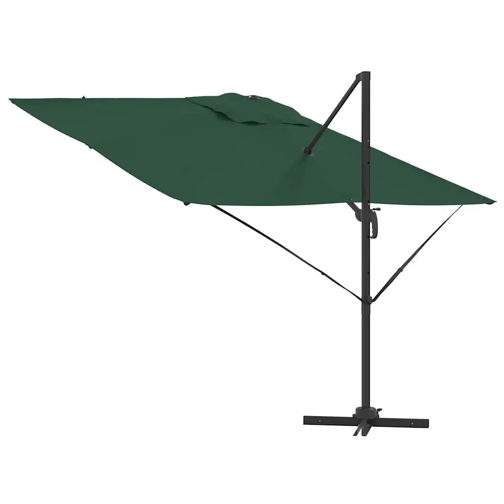 Parasol Roma Verde 286 x 284 x 265 cm Alluminio e Poliestere 42003336