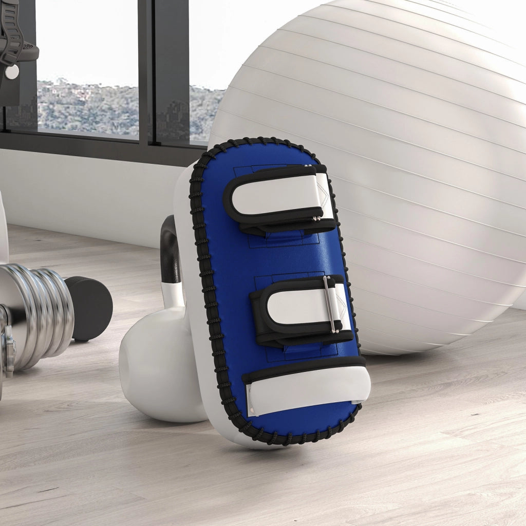 Pao da boxe imbottito per braccio ¨C Minimal ¨C blu 38x20x18 cm