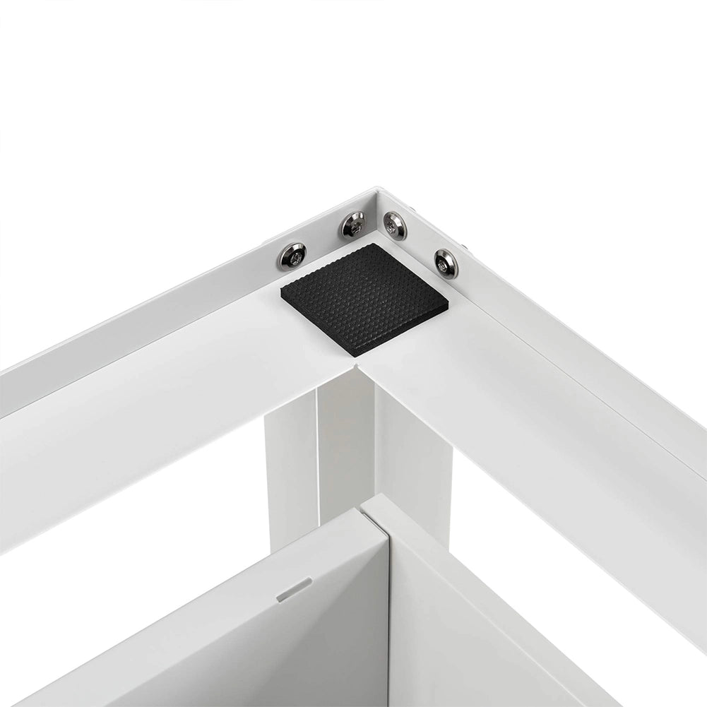 Supporto Base per Lavatrice e Asciugatrice con Cassetto Basamento Acciaio 150 kg