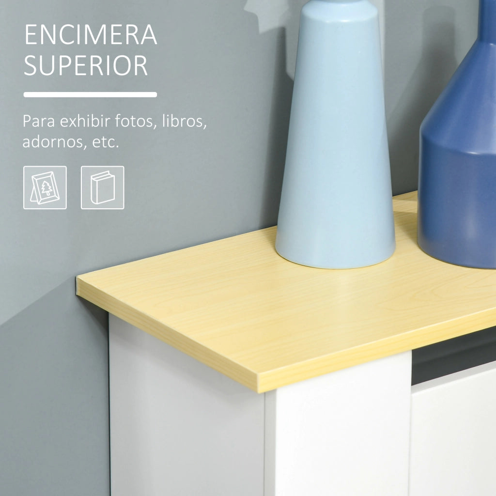 Copriradiatore MDF ¨C zephmum ¨C 78x19x83 cm Bianco