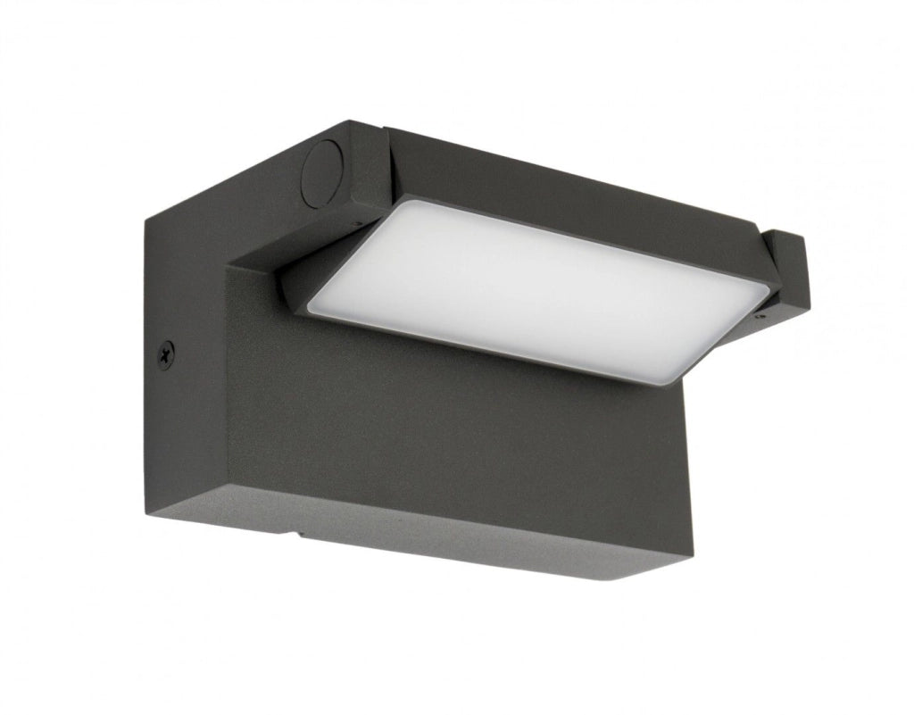 Applique esterna LED 10W orientabile grigio scuro IP54 SU-MA