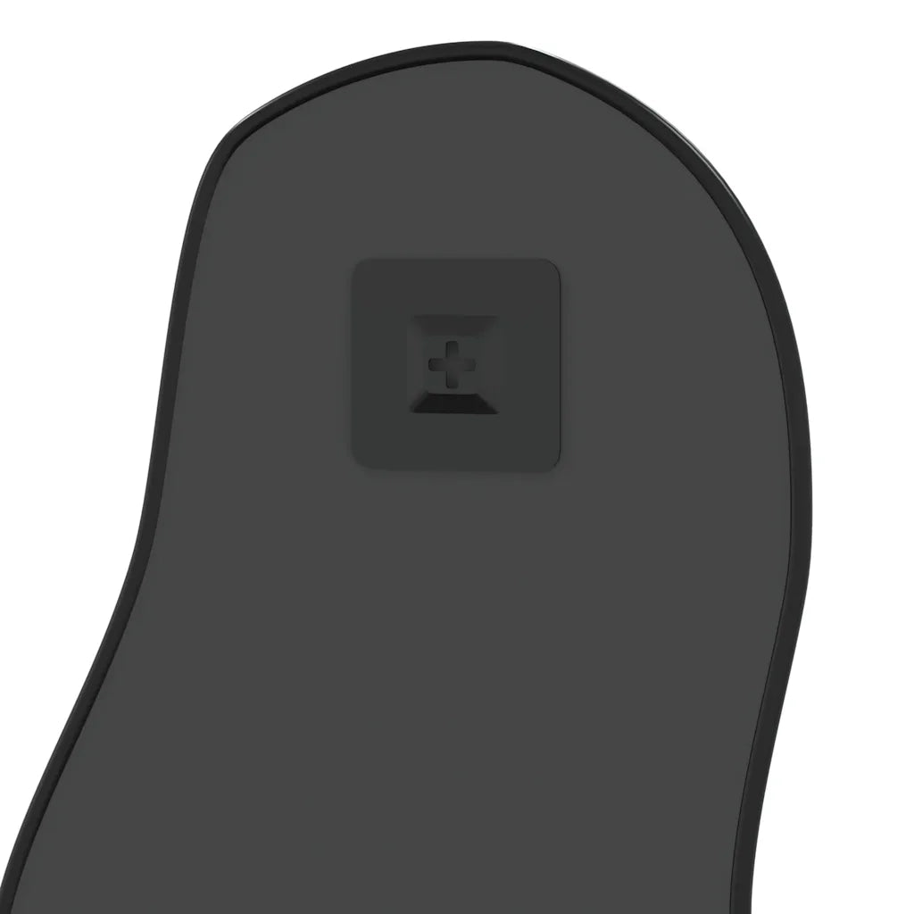 Specchio da Parete | Specchio decorativo Nero 60x25 cm