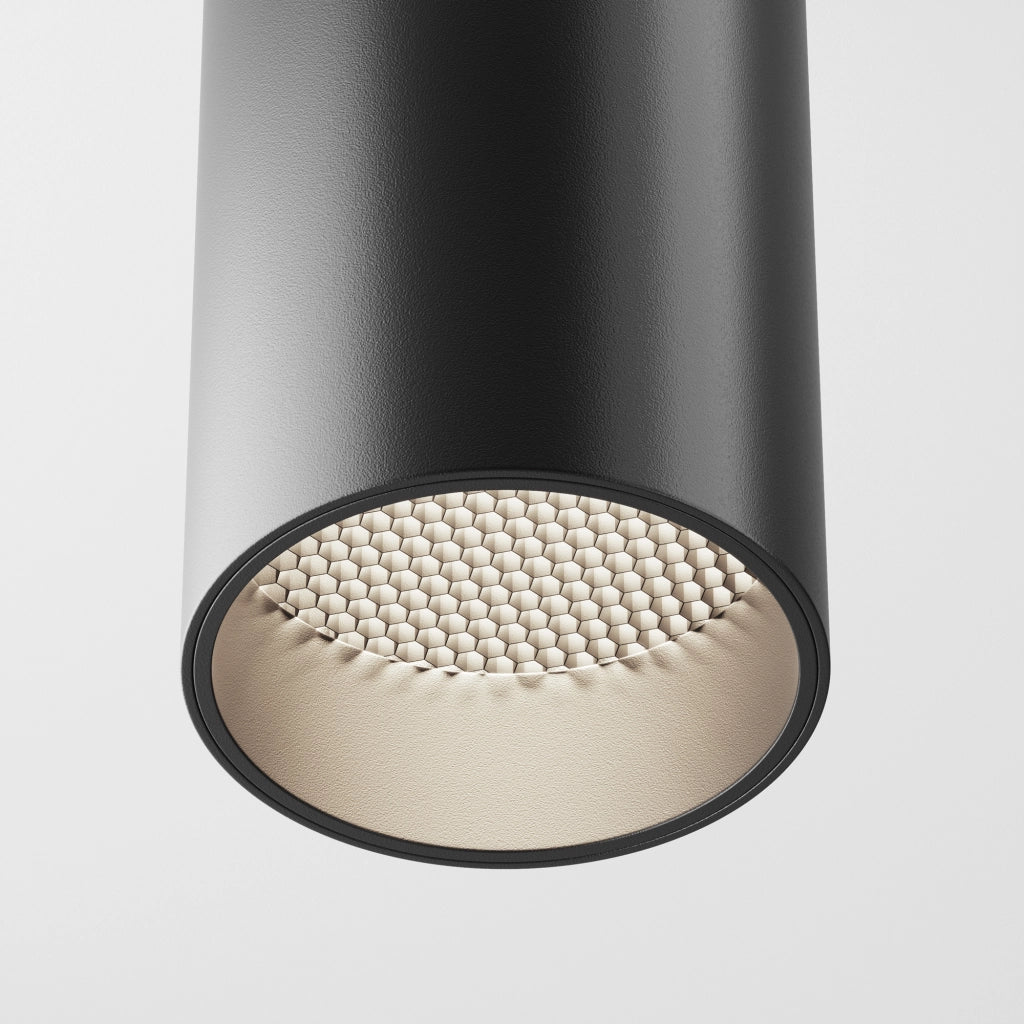 Maytoni Focus LED plafoniera nera 12W 4000K 900lm dimmer