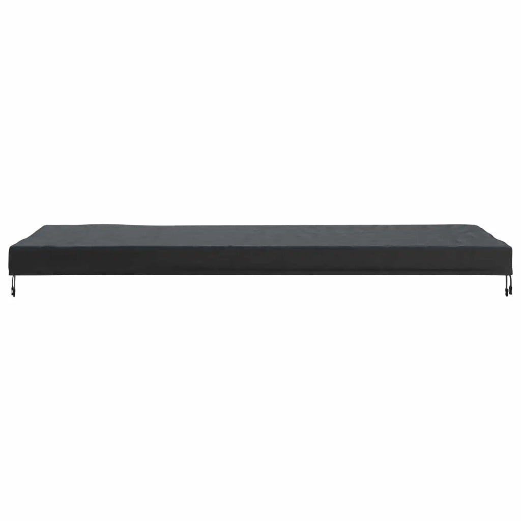 Copertura Tavolo Tinta unita Nero 262 x 102 x 15 cm Tessuto 4106128