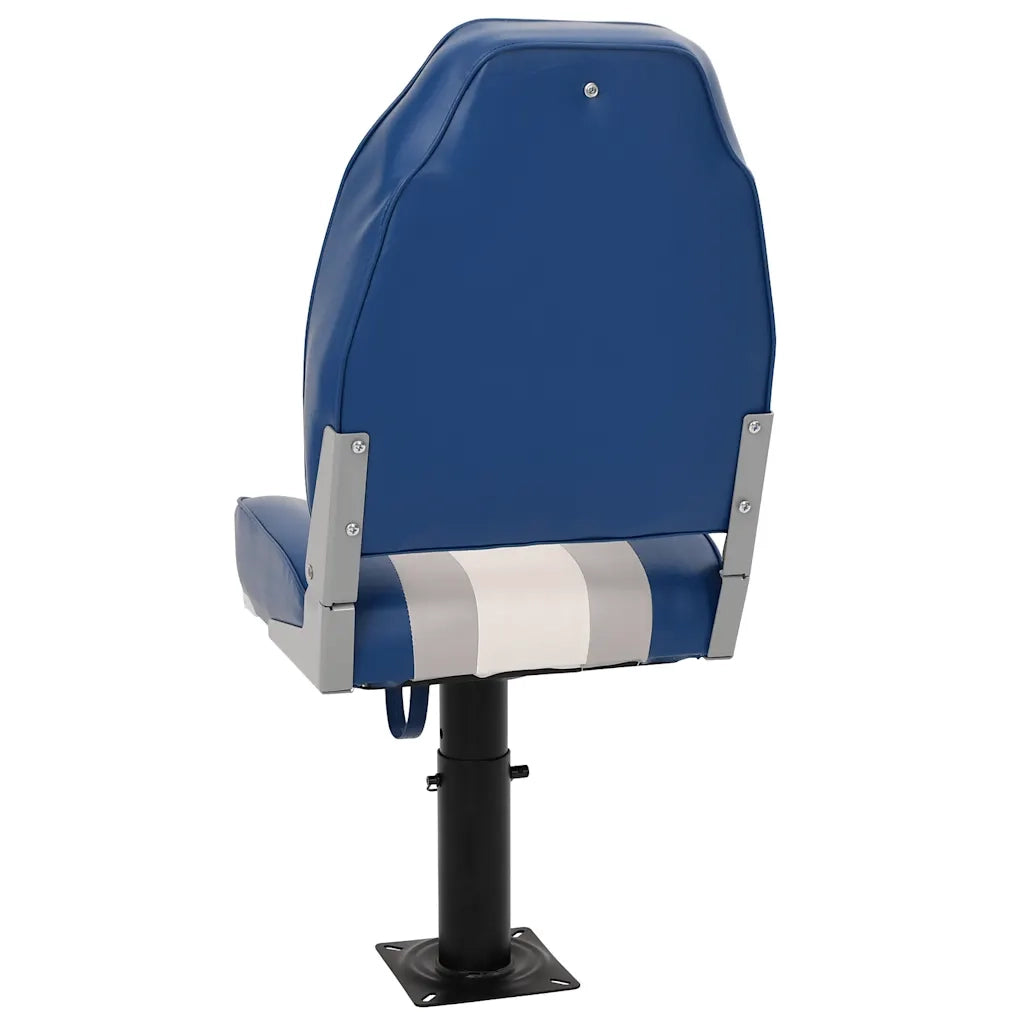 Sedili Barca con Supporto 2pz Altezza Regolabile Girevole 360° 3294974