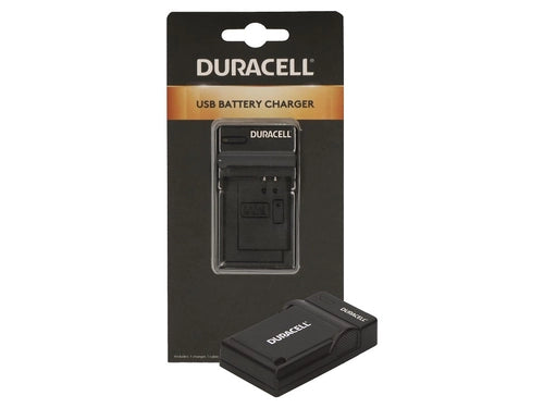 Duracell caricabatt.con cavo USB per DRPBLC12/DMW-BLC12
