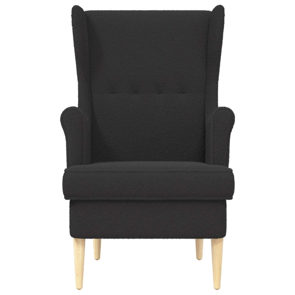 Poltrona Nero Bouclé 42029894