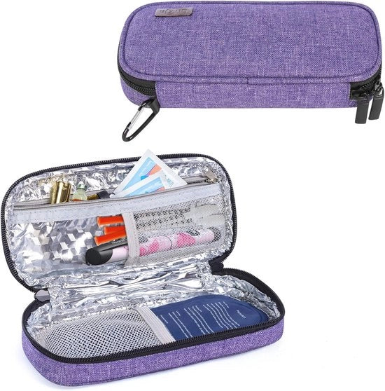 Tas di insulina per viaggiatori - Tas pratica e sostenibile per diabetici
