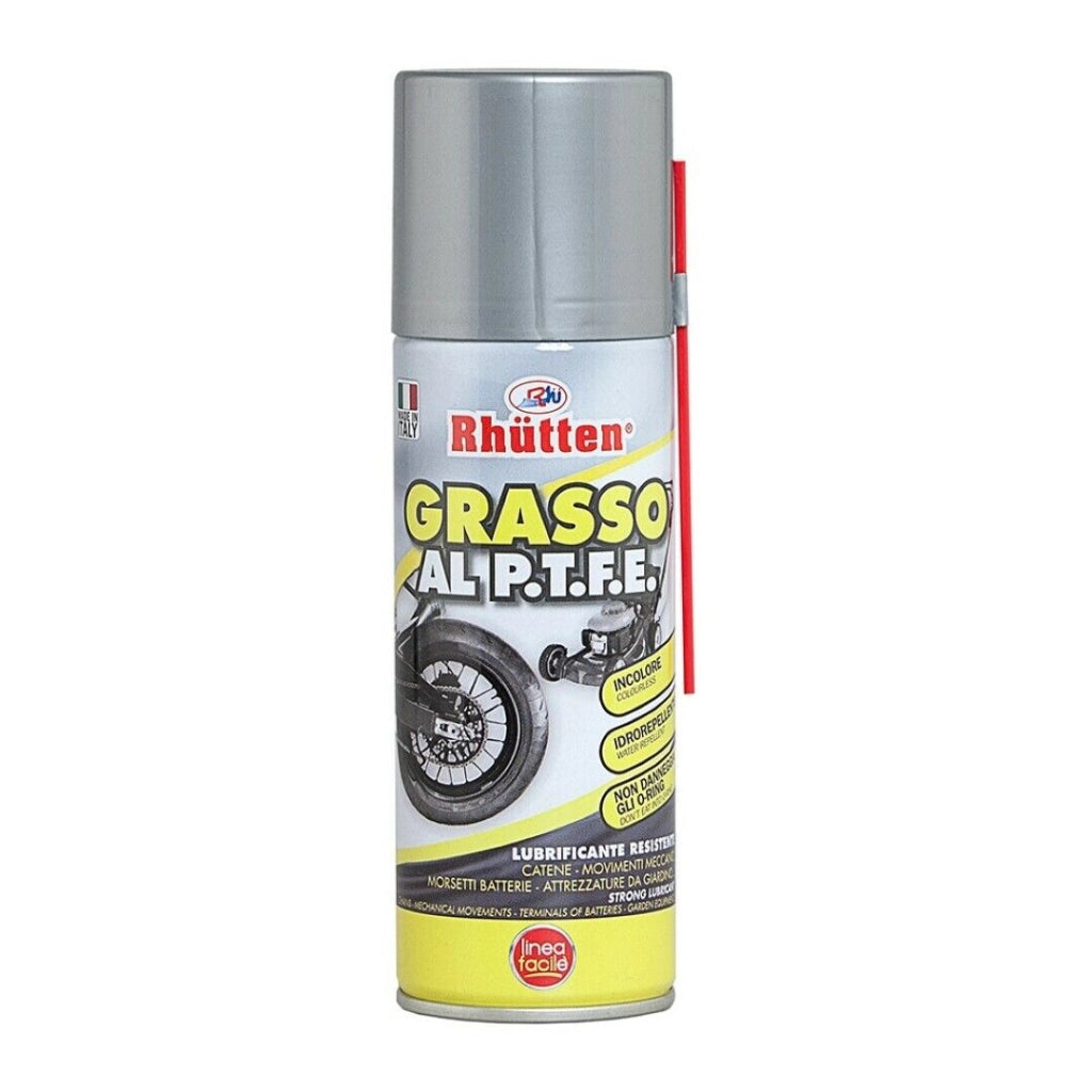Grasso Al P.T.F.E. Lubrificante Resistente 200 Ml Rhutten - Rhutten