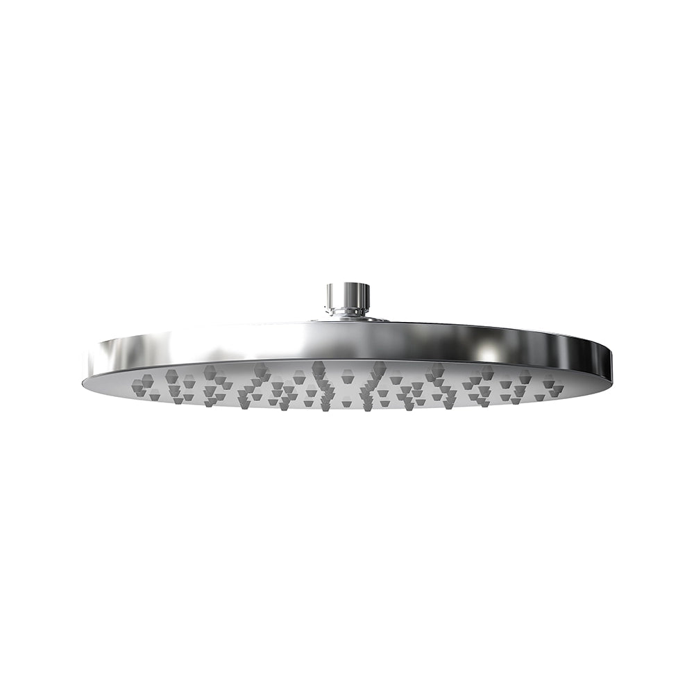 Soffione doccia Ø 20 cm orientabile in abs cromato
