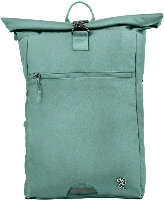 Borsa Rolltop con Tasca per Laptop e Tasca Antifurto - 15-22L (Mintblau)