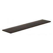 Mensola da Muro, Scaffale Legno, Mensola da Parete, Rovere Scuro, 96x20x1,8 cm - Smart