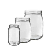 VASO IN VETRO PER CONSERVE 580 cc - Imb. Ø 82 mm - 12 pezzi