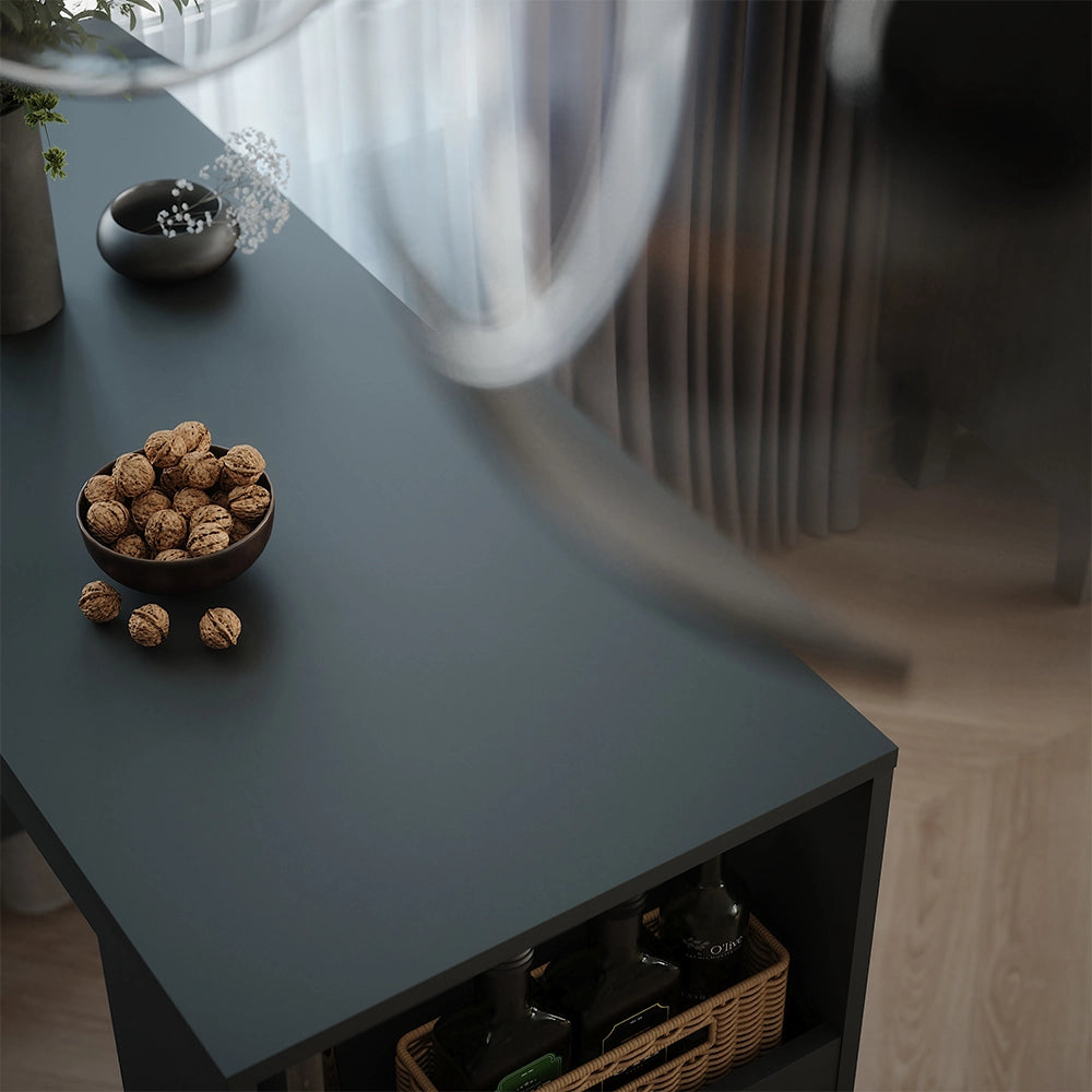 Vicco Tavolo da bar Antracite 45 x 110 cm