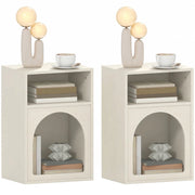 Comodino ¨C zephmum ¨C 40x30x60 cm, crema
