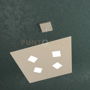 NOTE SOSPENSIONE 4+2 LUCI BIEMISSIONE LUCI SABBIA 1140-S4+2-SA