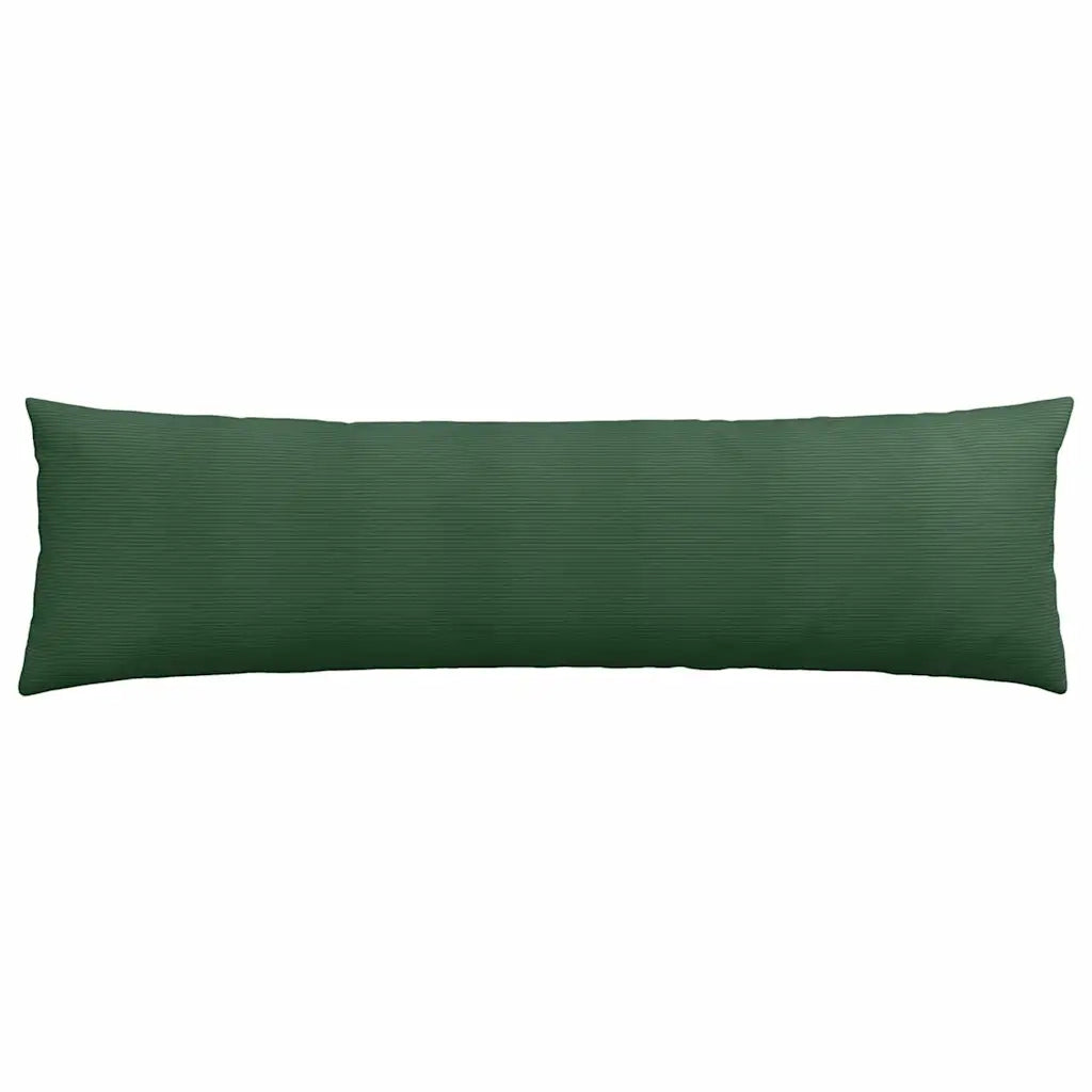 Cuscini da Divano 2 pz | Cuscini per sedie Verde Scuro 145 x 40 cm