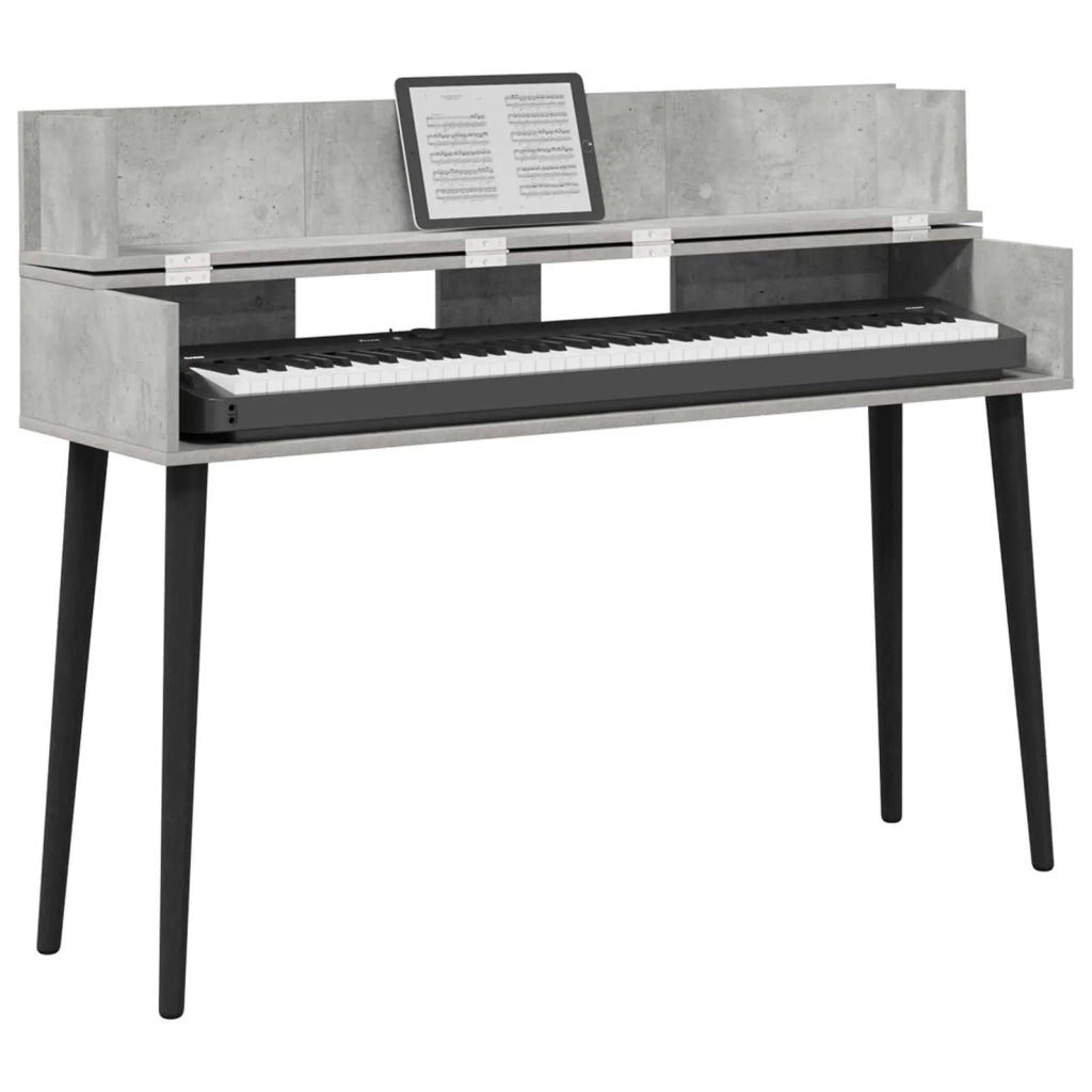 Scrivania studio Grigio Cemento 152 x 40 x 19,5 cm 8006671