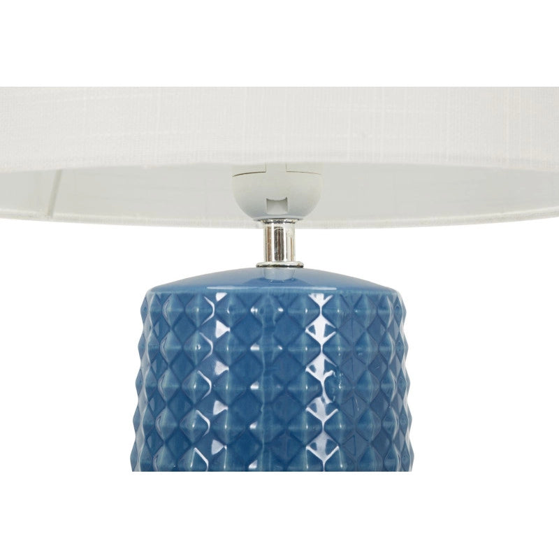 Lampadelle A Da Tavolo Gliss Blu cm ø 30x52