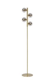 Lampada da terra Lucide Tycho oro 154 cm 4xG9 max 28W