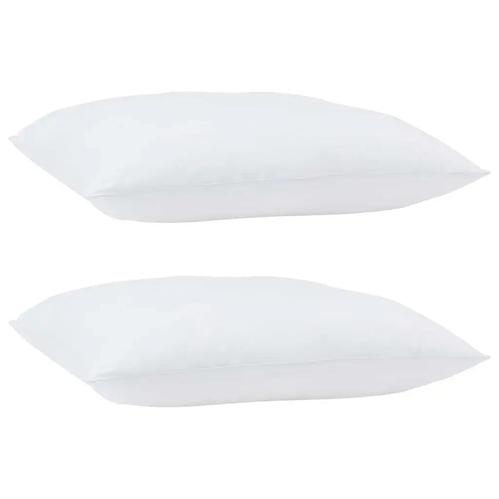 Cuscino 2 pcs Bianco 51 x 51 x 20 cm Cotone e Poliestere 42007804