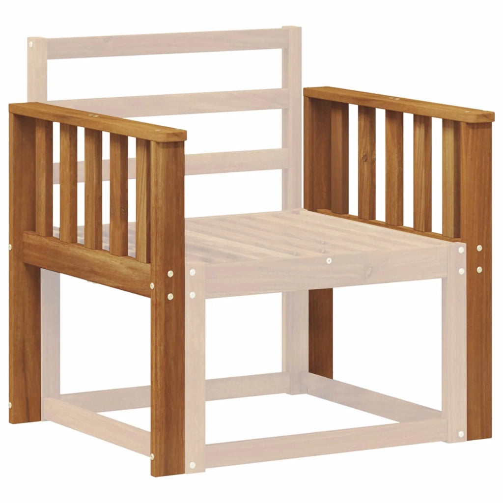 Braccioli 2 pcs Marrone 60 x 6 x 61 cm Legno multistrato 900512