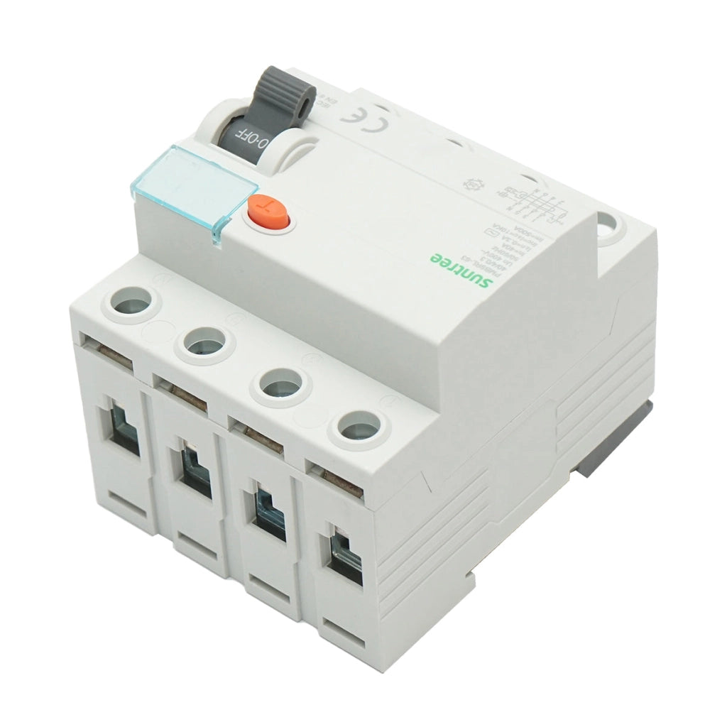 Interruttore differenziale 4P 40A 30mA 6kA, tipo AC Suntree