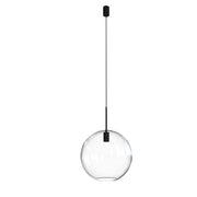 Lampadario a sospensione Nowodvorski Sphere 7846 Ø35 nero