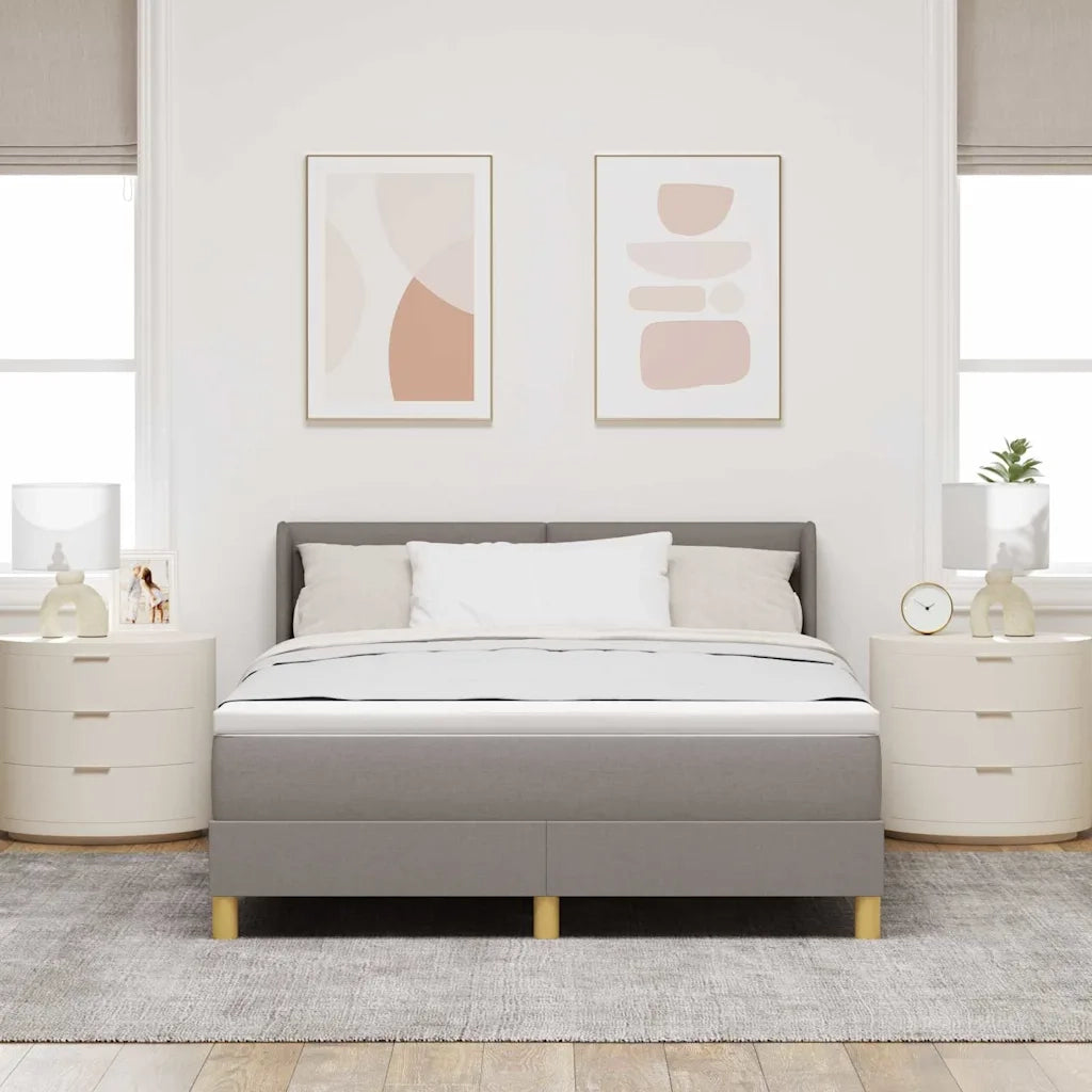 Letto a molle con materasso Talpa 190 x 140 cm Poliestere