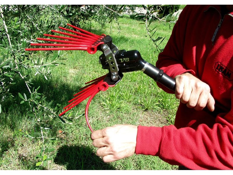 Abbacchiatore pneumatico Lisam V8 TITANIUM 2000 bpm per la raccolta delle olive