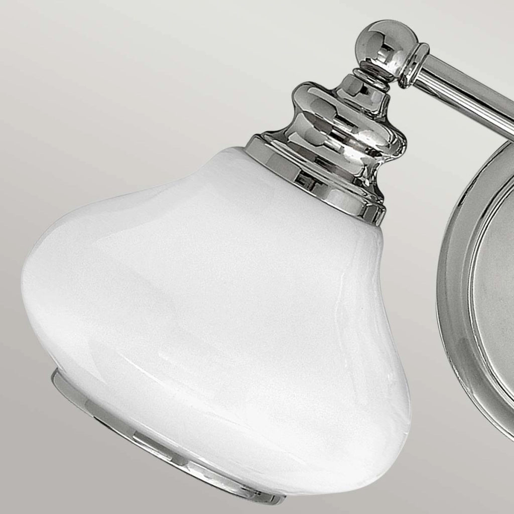 Applique bagno doppia cromata Ainsley 41cm 2xG9 LED 3W