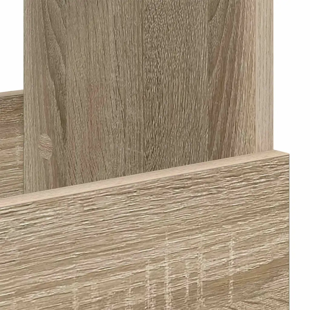 Scaffale per riviste Rovere Sonoma 68,5 x 30 x 45 cm 890986