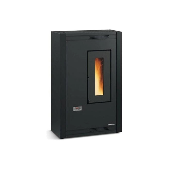 La Nordica Stufa a Pellet Slim Luisella 5.0 Maxi 7 kW Nero