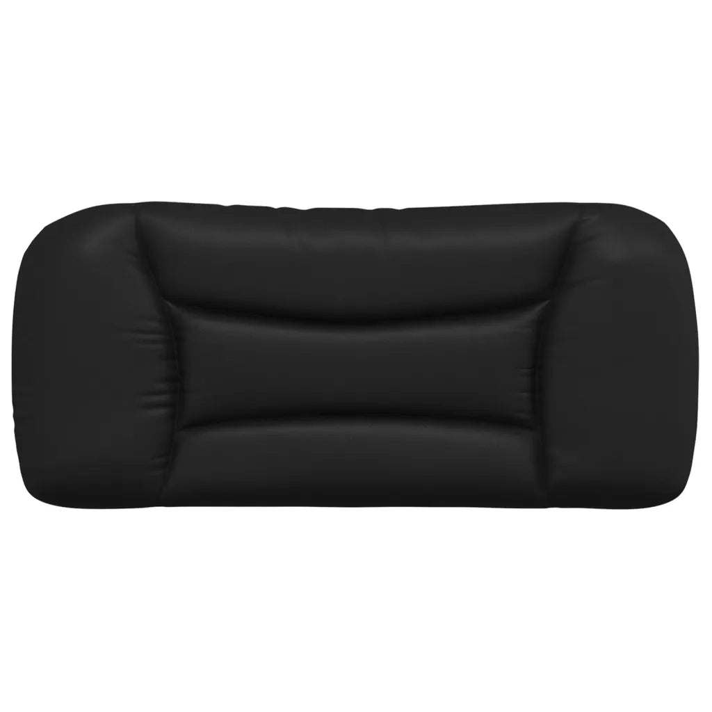 Cuscino Testiera Hvar Nero 80 cm in Similpelle 374532