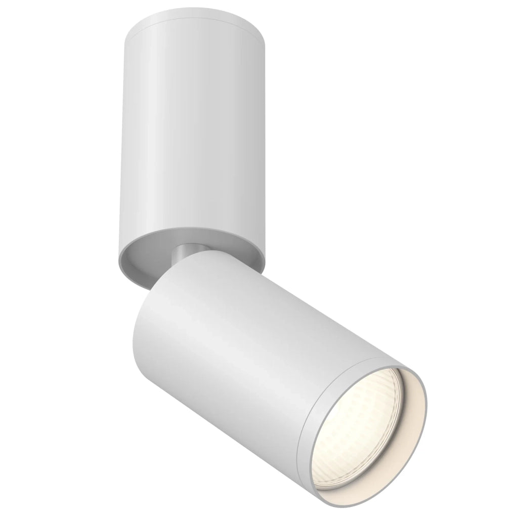 Maytoni Lampada da soffitto moderna FOCUS S 1 luce GU10 bianco metallo