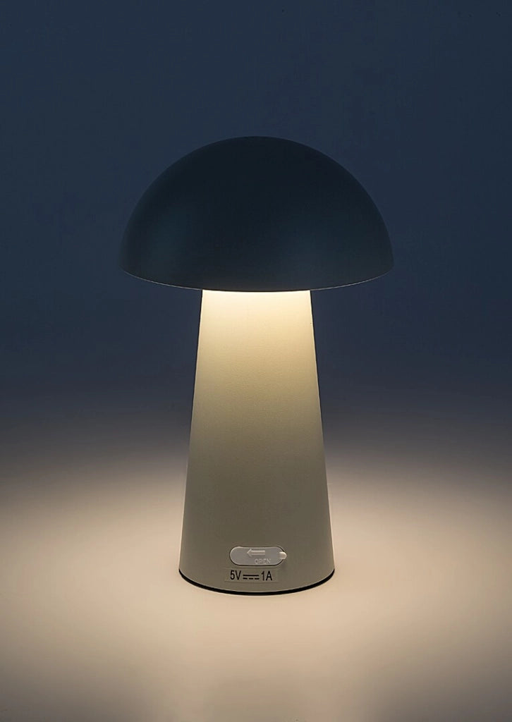 Lampada da tavolo LED portatile Mireo Rabalux bianca