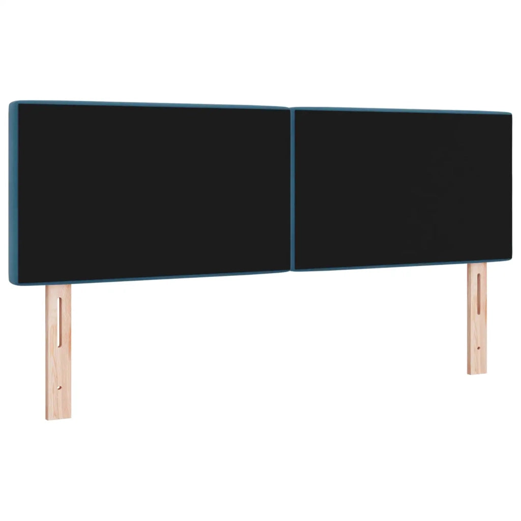 Testiera | Testata Blu Scuro 144 cm Velluto