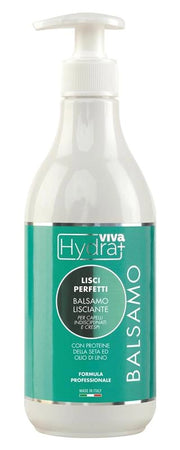 HYDRA VIVA BALSAMO LISCI PERFETTI CON PROTEINE DELLA SETA E OLIO DI LINO 500 ML