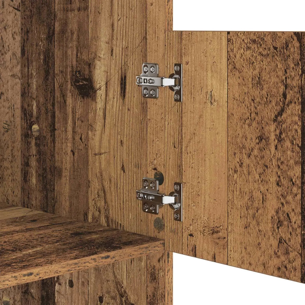 Mobile da lavanderia con porta Legno vecchio Legno multistrato 3422798