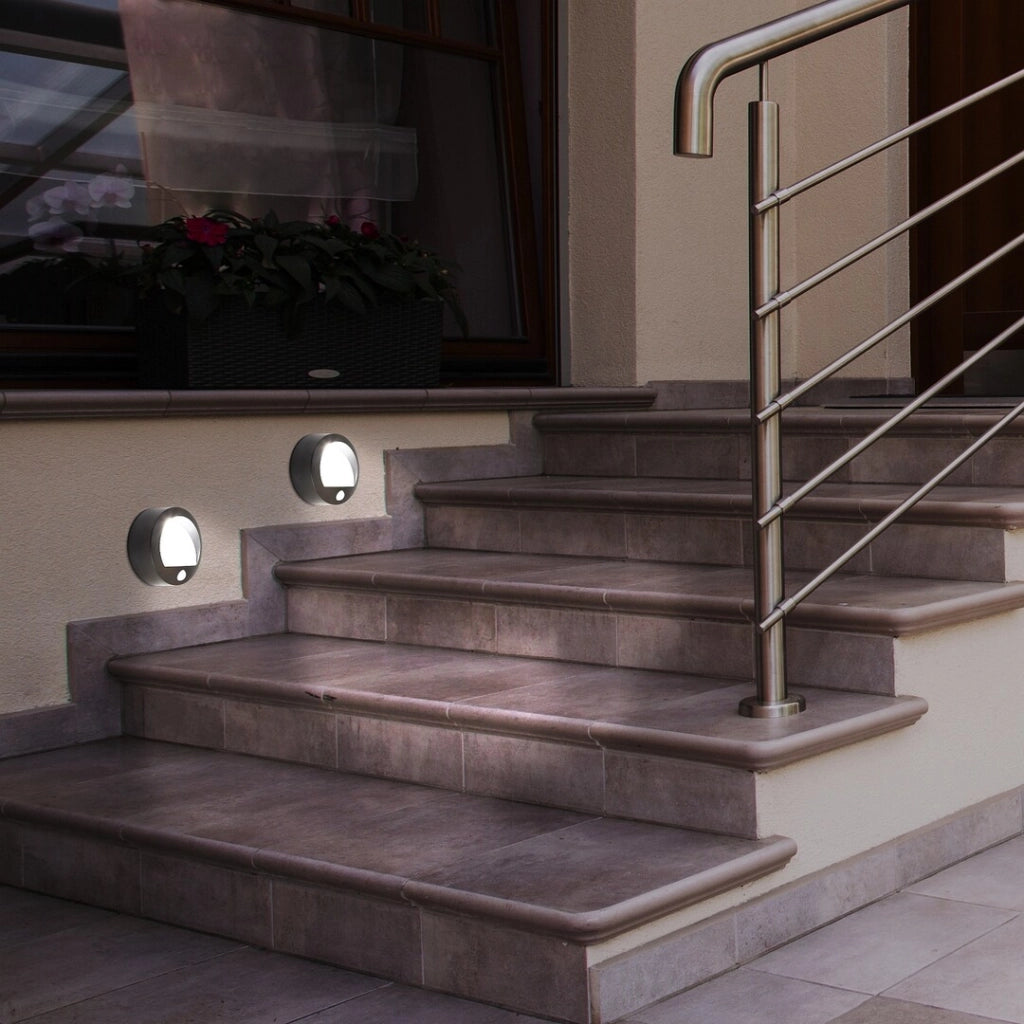Applique esterna con sensore LED 1,5W nera Amarillo